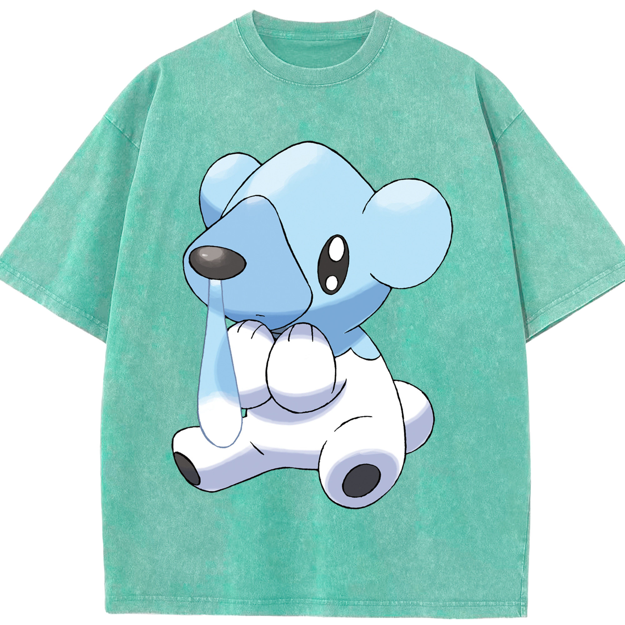 （画像用） ポケットモンスター Pokémon 綿100% ヴィンテージ風 半袖Tシャツ（フロントプリント）